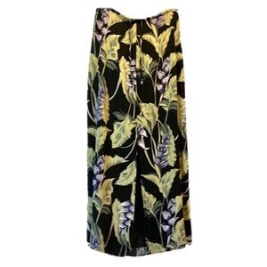 Tommy Bahama Skirt 100% Silk and Silk Lined Maxi Size 6